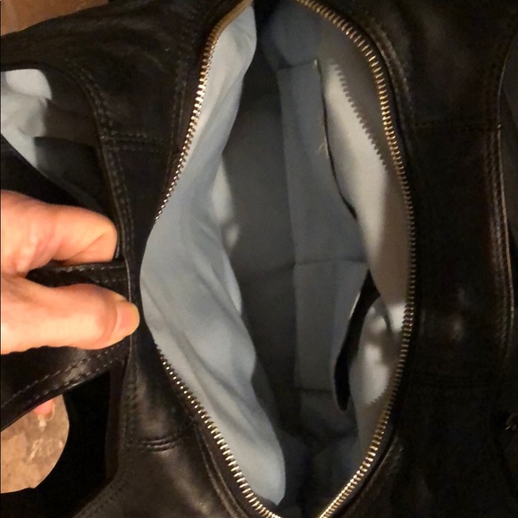 Large Black Coach Bag $ Wallet - Picture 5 of 8